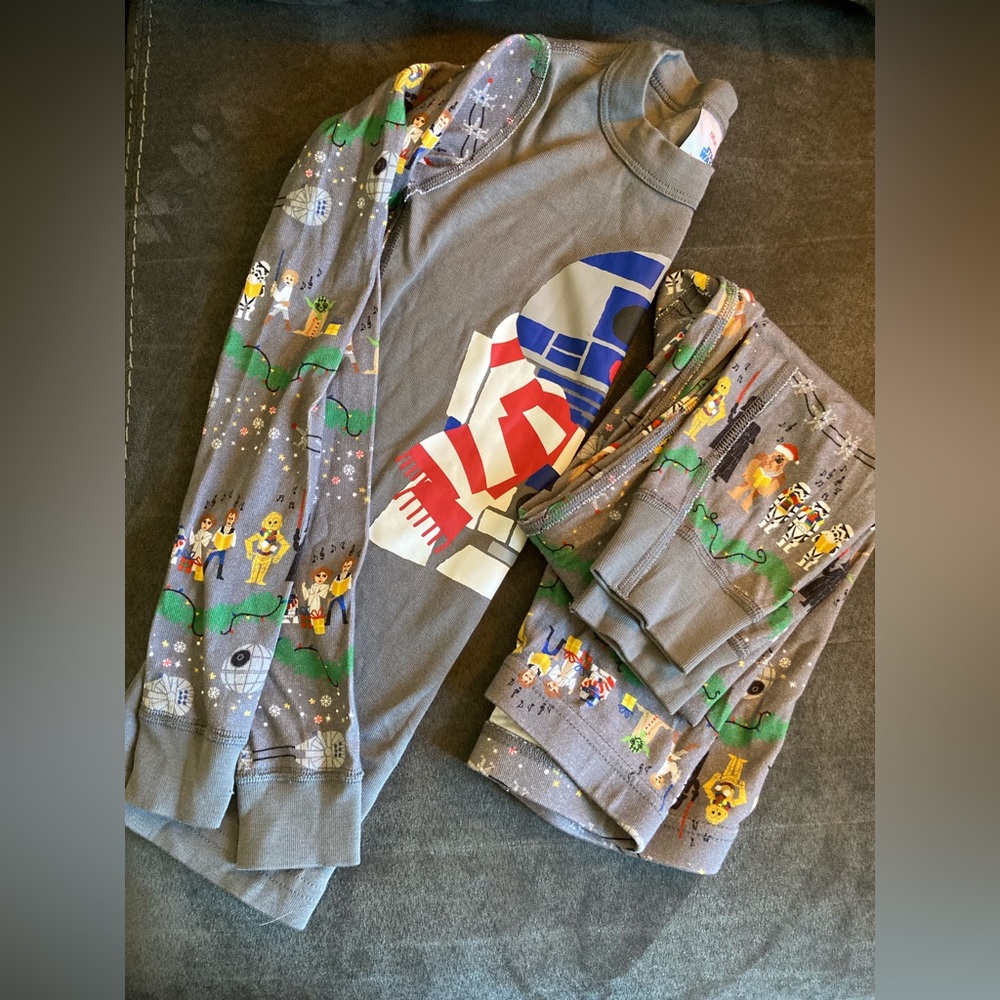 Hanna Andersson Star Wars Jams size 130/8 EUC